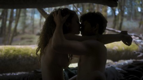 Nina Fotaras - Topless Scenes in The Name of the Rose s01e05 (2019)