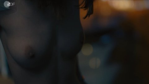 Paula Beer - Topless Scenes in Bad Banks s01e06 (2018)