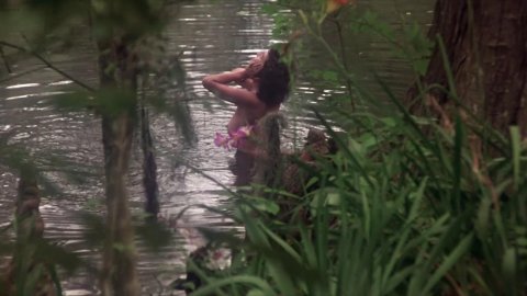 Adrienne Barbeau - Topless Scenes in Swamp Thing (1982)