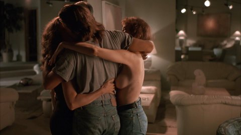 Mimi Rogers, Stephanie Menuez, Carole Davis - Topless Scenes in The Rapture (1991)