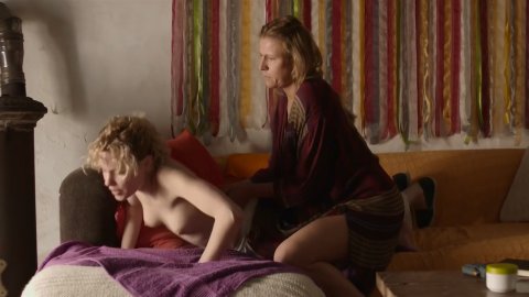 Franziska Weisz, Julia Franz Richter - Topless Scenes in The Diver Inside (2019)