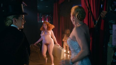 Geena Davis, Kasia Szarek - Topless Scenes in GLOW s03e09 (2019)