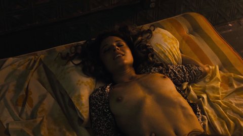 Margarita Levieva - Topless Scenes in The Deuce s01e03 (2017)