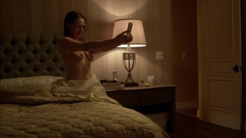 Paula Malcomson - Topless Scenes in Ray Donovan s02e05-08 (2014)