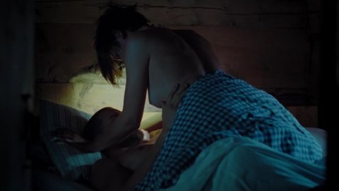 Heidi Toini - Topless Scenes in Cave (2016)