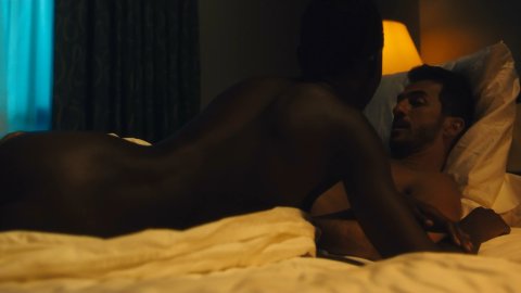 Jodie Turner-Smith - Topless Scenes in Jett s01e01 (2019)