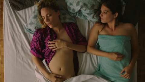 Camille De Pazzis, Justine Wachsberger - Topless Scenes in Where We Go from Here (2019)