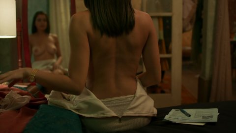 Paulina Gaitan - Topless Scenes in Diablo Guardián s01e04 (2018)