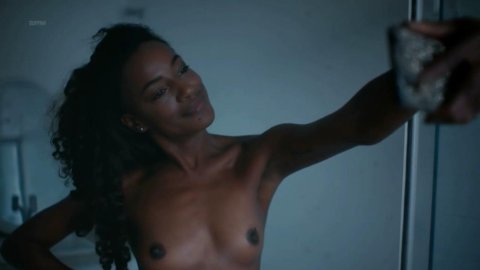 Pathy DeJesus - Topless Scenes in August Street s01e05 (2018)