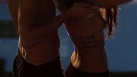 Briana Evigan - Topless Scenes in Love Is All You Need? (2016)