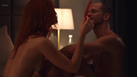 Danica Curcic, Astrid Grarup Elbo - Topless Scenes in Darling (2017)