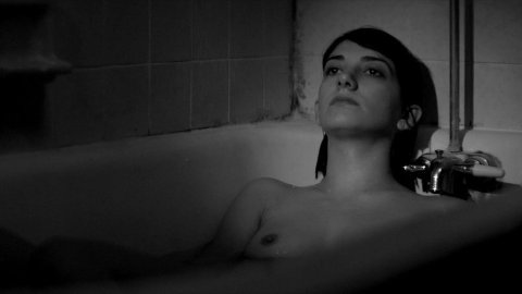 Sheila Vand - Topless Scenes in A Girl Walks Home Alone at Night (2014)