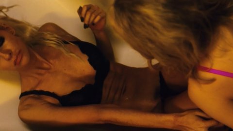 Kim Riedle, Lena Thom - Topless Scenes in Back for Good (2017)