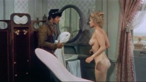 Karin Schubert - Topless Scenes in The Three Musketeers of the West (1973)