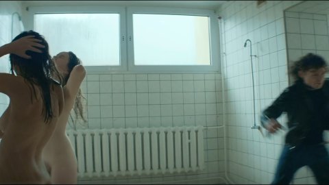 Kamila Kaminska, Anna Prochniak - Topless Scenes in Breaking the Limits (2017)