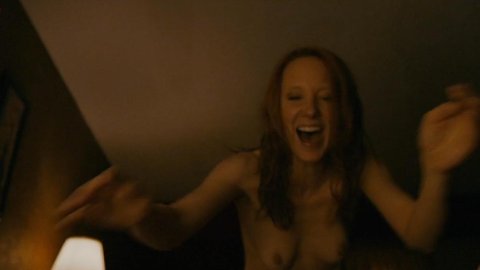 Anne Heche - Topless Scenes in Cedar Rapids (2011)