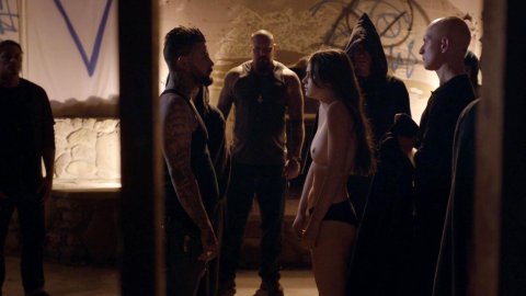 Sophie Dalah - Topless Scenes in Satanic (2016)