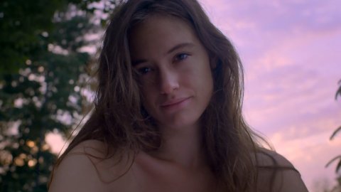 Christine Spang - Topless Scenes in The Naked Woman (2019)