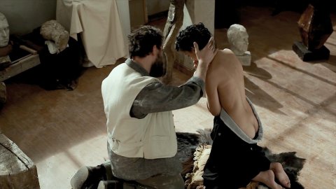 Iulia Verdes - Topless Scenes in Brancusi from Eternity (2014)