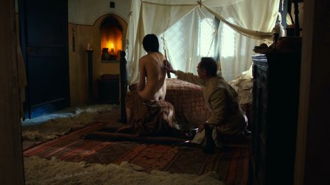 Isabella Nefar, Gana Bayarsaikhan - Topless Scenes in Waiting for the Barbarians (2019)