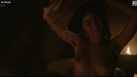 Aroa Rodriguez - Topless Scenes in The Plague s01e01 (2018)