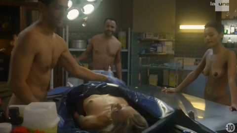 Helene de Fougerolles, Phylipa Phoenix - Topless Scenes in Balthazar s02e02 (2019)