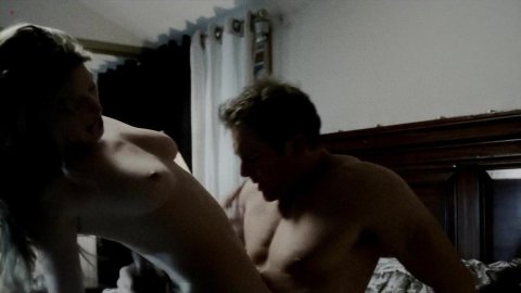 Jes Macallan, Sadie Alexandru - Topless Scenes in Femme Fatales s02e10 (2012)